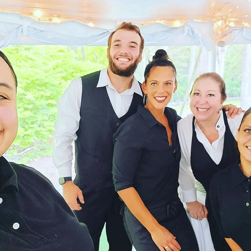 people at a wedding